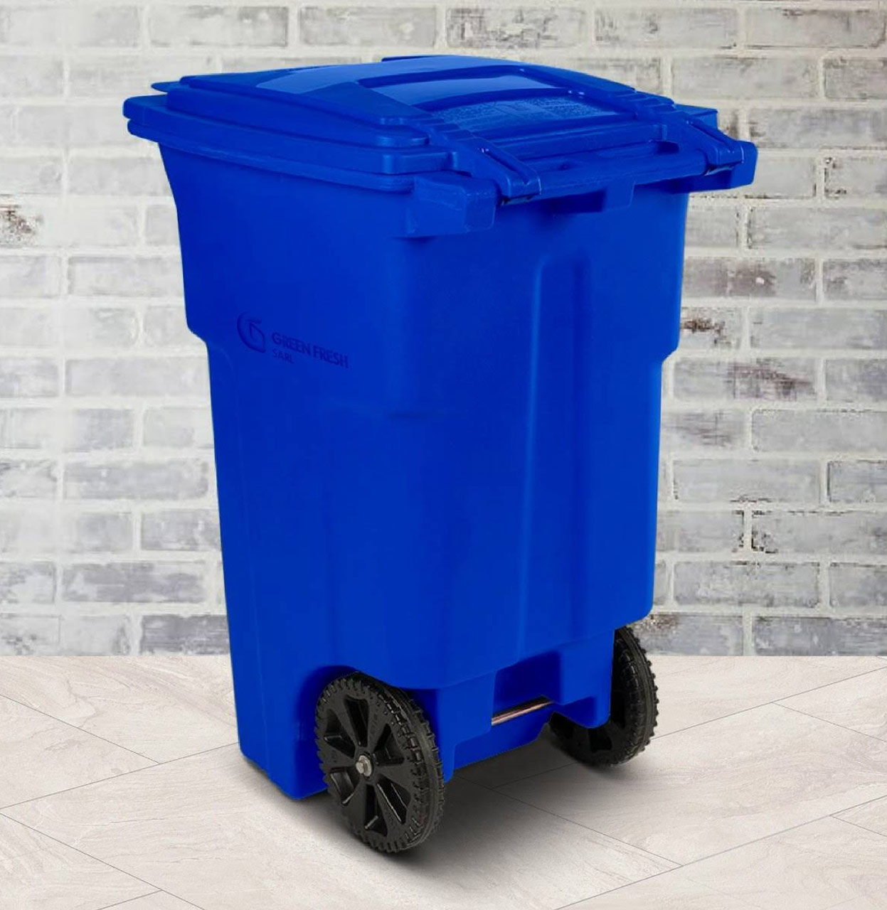 Green-fresh-waste-trolley