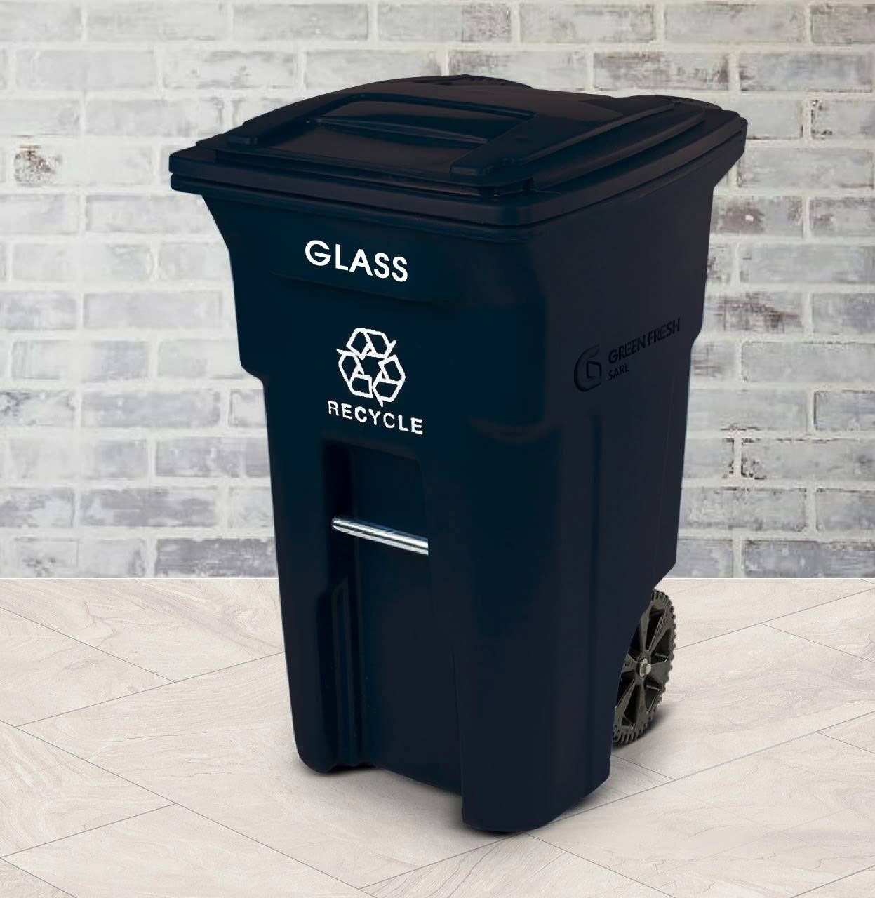 Green-fresh-waste-trolley